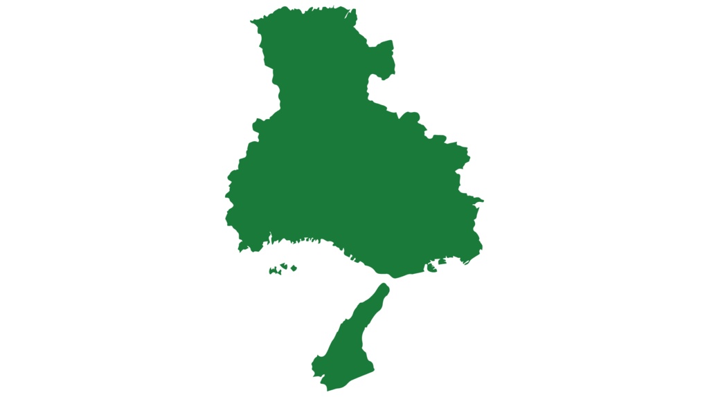 ダウンロード販売素材・販促イラスト素材・ 都道府県アイコンZIP (AI, PNG形式)