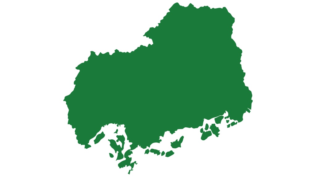 ダウンロード販売素材・販促イラスト素材・ 都道府県アイコンZIP (AI, PNG形式)