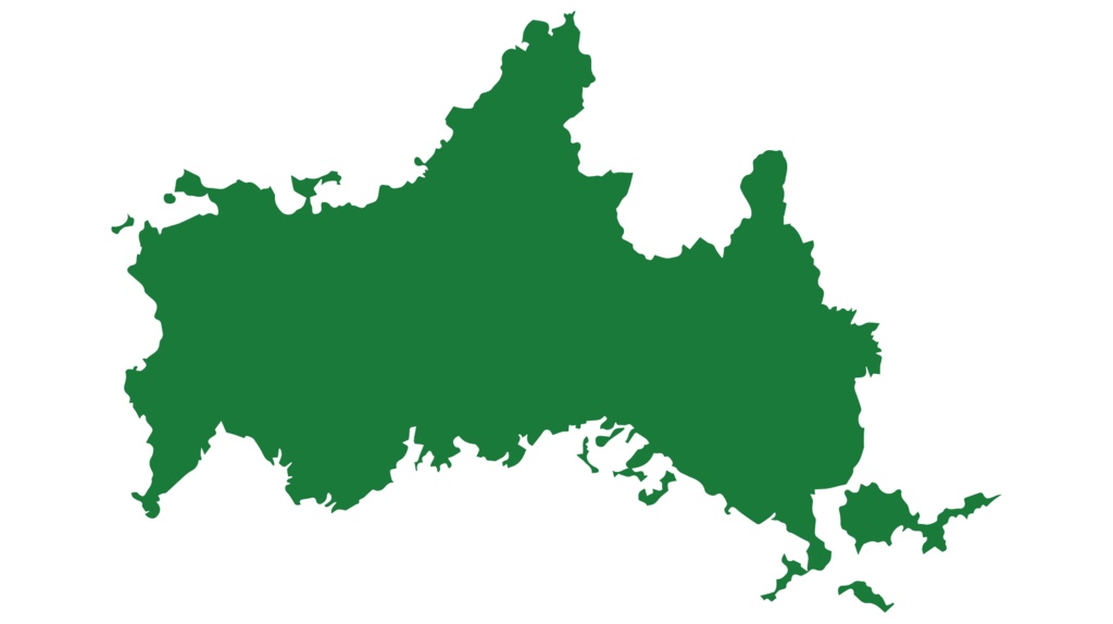 ダウンロード販売素材・販促イラスト素材・ 都道府県アイコンZIP (AI, PNG形式)