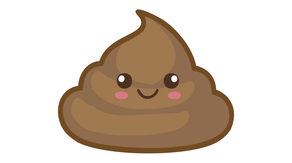 ダウンロード販売素材・販促イラスト素材・かわいいうんこのイラストZIP (AI, PNG形式)