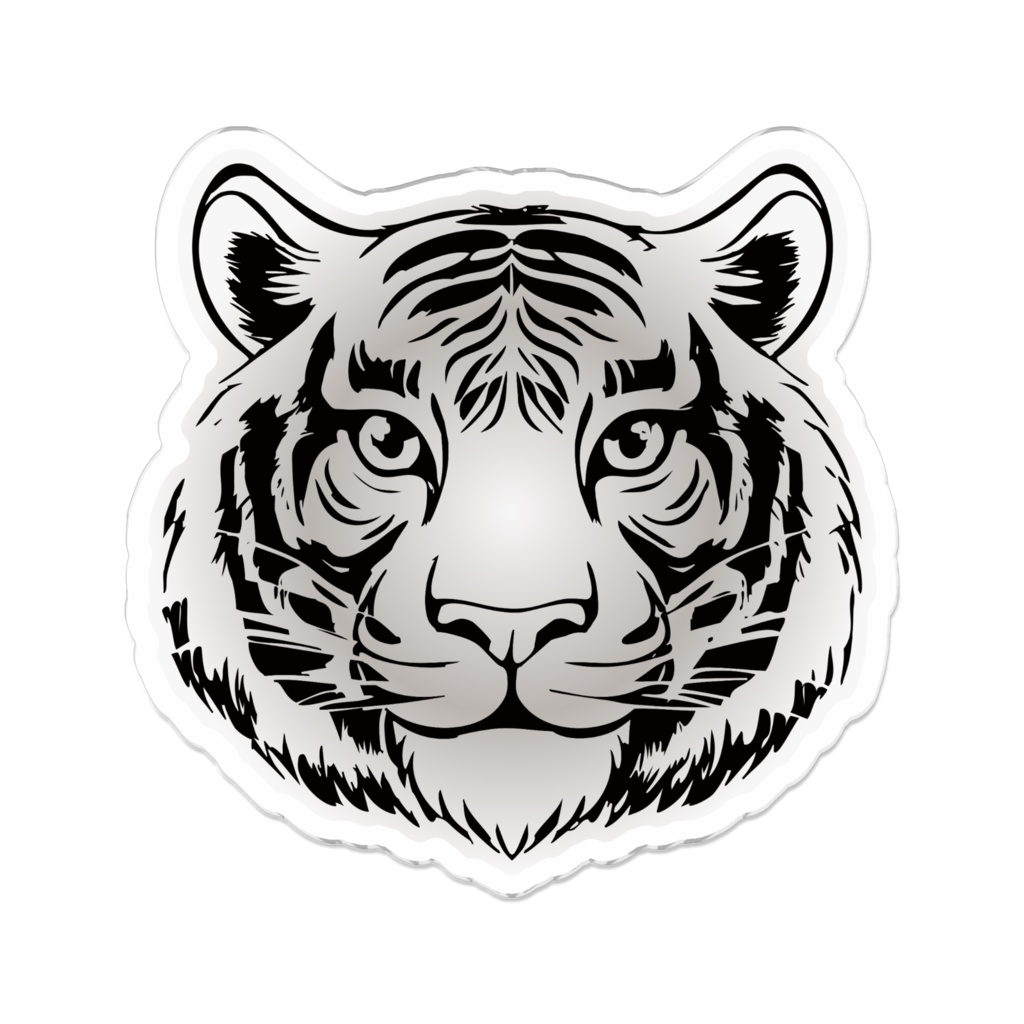 なるわん座限定!アクリルバッジ・猛虎形貌(もうこけいぼう)・その6
