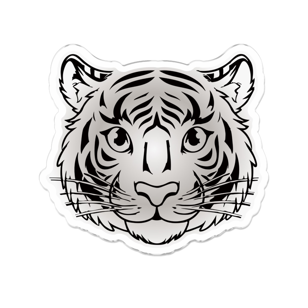 なるわん座限定!アクリルバッジ・猛虎形貌(もうこけいぼう)・その4