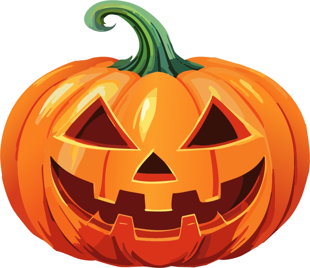 ダウンロード販売素材・ハロウィンイラスト・ジャック・オー・ランタンZIP (AI, PNG形式)