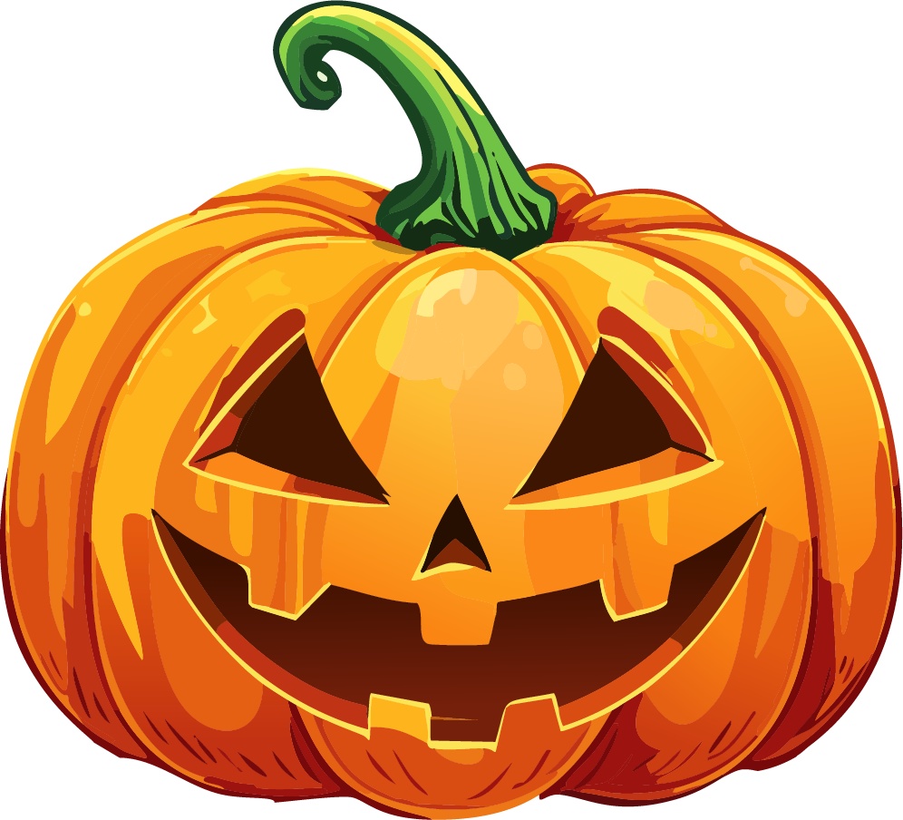 ダウンロード販売素材・ハロウィンイラスト・ジャック・オー・ランタンZIP (AI, PNG形式)