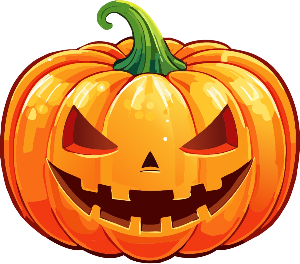 ダウンロード販売素材・ハロウィンイラスト・ジャック・オー・ランタンZIP (AI, PNG形式)