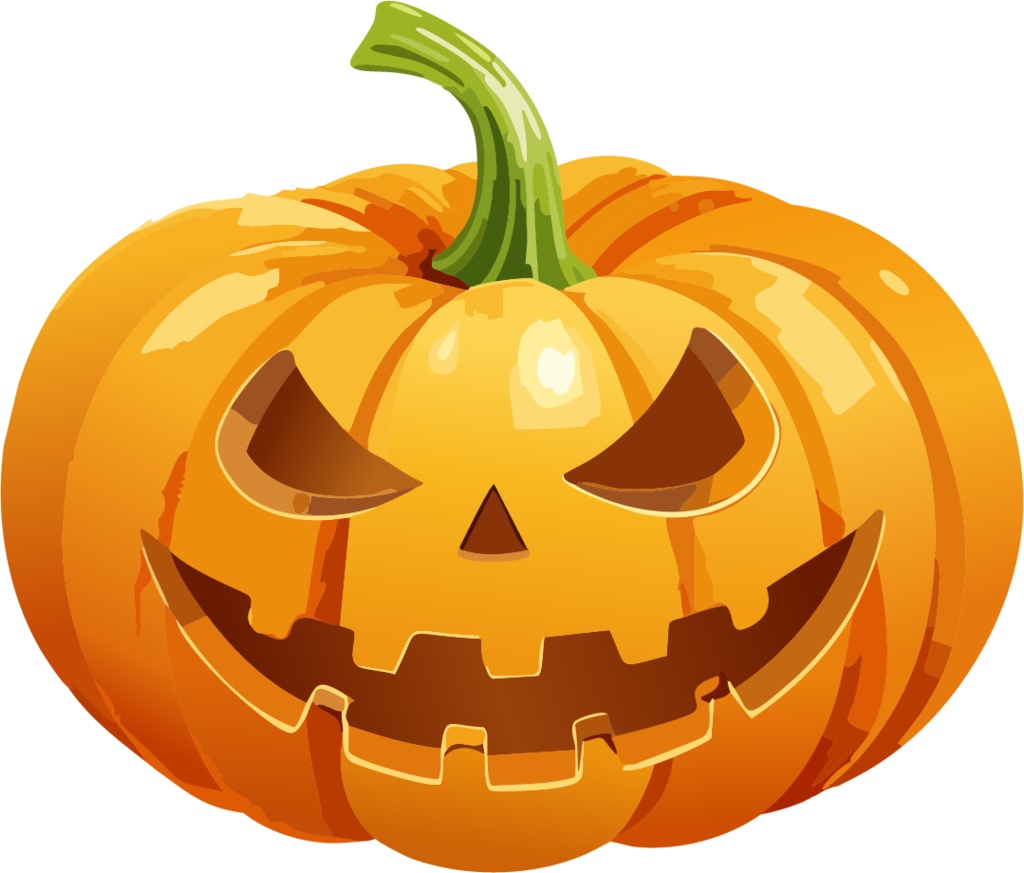 ダウンロード販売素材・ハロウィンイラスト・ジャック・オー・ランタンZIP (AI, PNG形式)