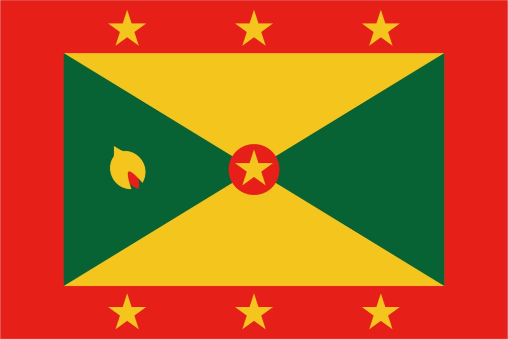 ダウンロード販売素材・販促イラスト素材・世界の国旗 (北アメリカ23か国)ZIP (AI, PNG形式)