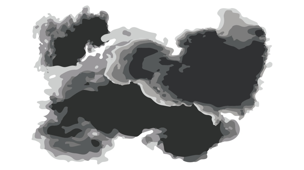 ダウンロード販売素材・販促イラスト素材・雨雲ZIP (AI, PNG形式)