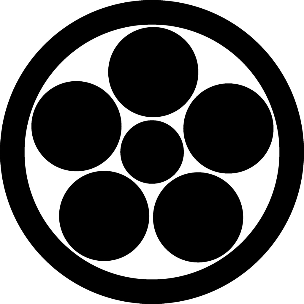 ダウンロード販売素材(AI, PNG形式)・家紋素材・梅【１５種廉価版その１】