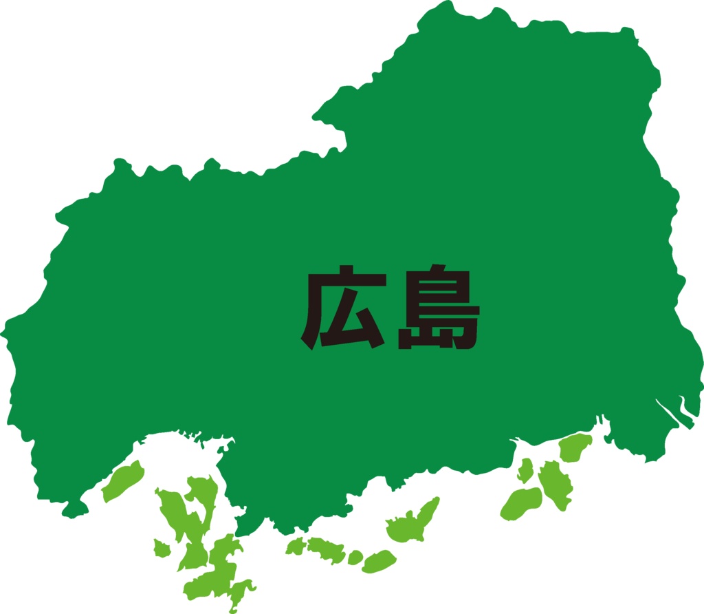 ダウンロード販売素材(AI, PNG形式)・都道府県日本地図