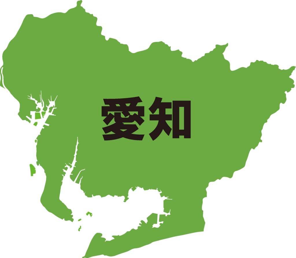 ダウンロード販売素材(AI, PNG形式)・都道府県日本地図