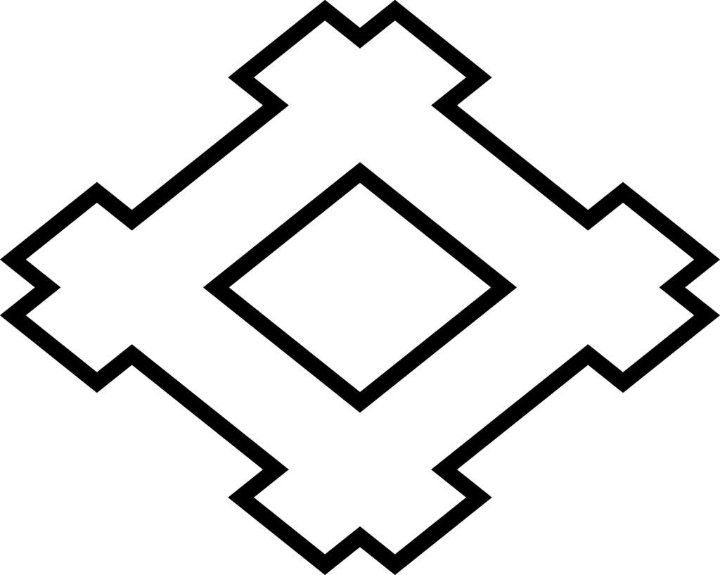 ダウンロード販売素材(AI, PNG形式)・家紋素材・井桁と井筒【12種廉価版】