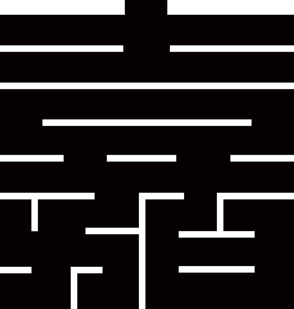 ダウンロード販売素材・家紋素材【廉価版】・角字・その３【１０種】(AI, PNG形式)