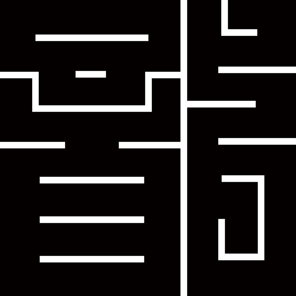 ダウンロード販売素材・家紋素材【廉価版】・角字・その3【10種】(AI, PNG形式)