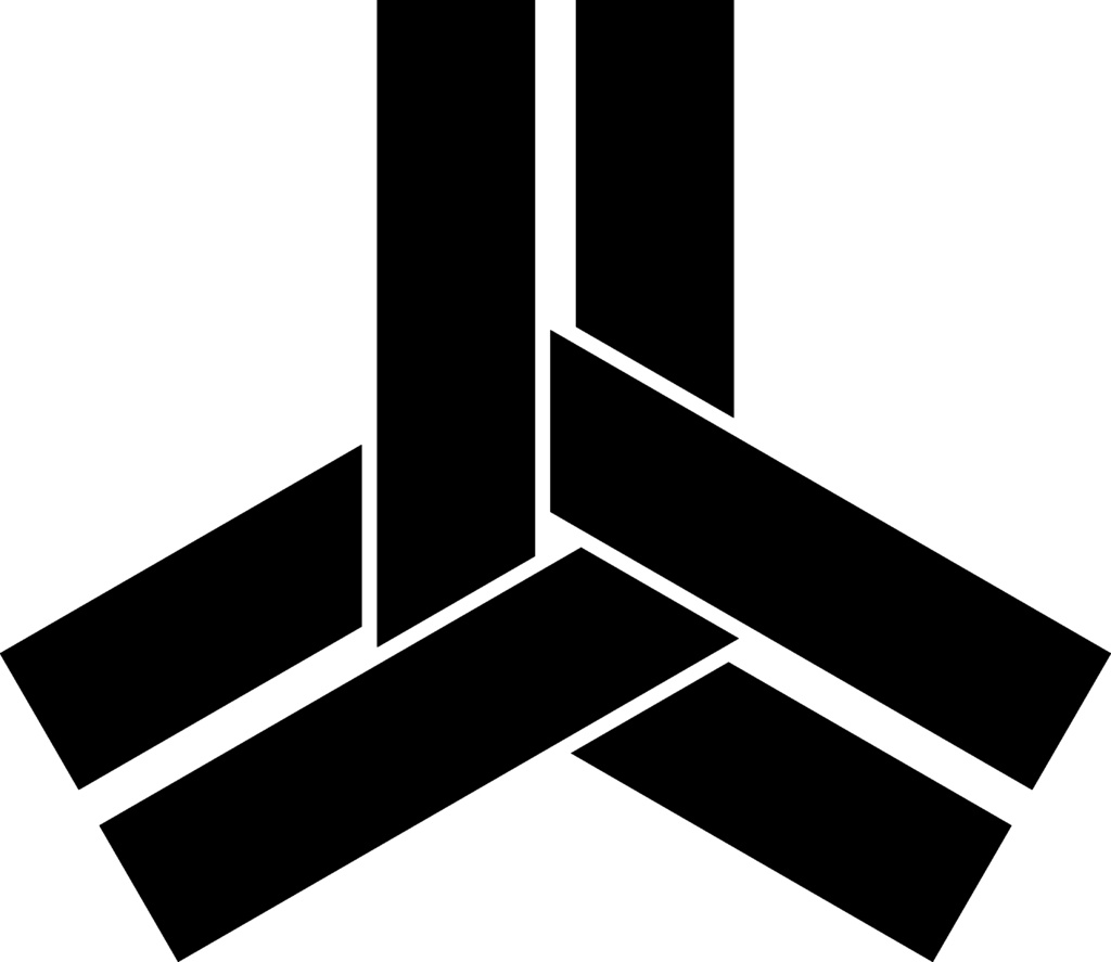 ダウンロード販売素材・家紋素材【廉価版】・亀甲②【8種】(AI, PNG形式)