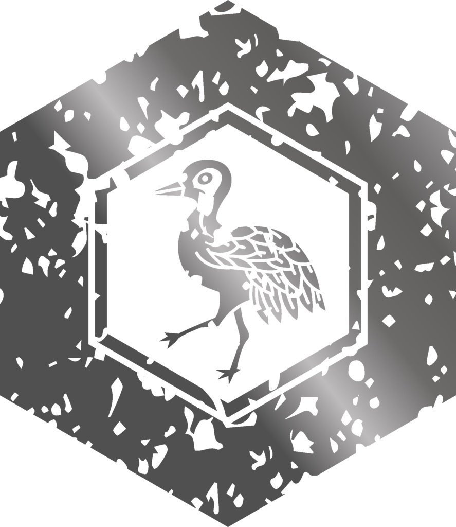 ダウンロード販売素材・メタリック家紋素材【廉価版】・亀甲②【8種】(AI, PNG形式)
