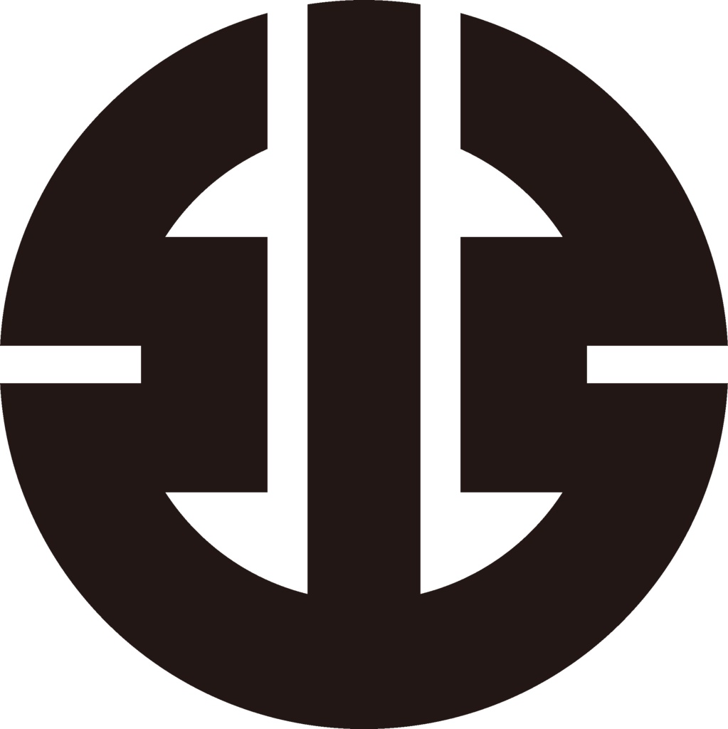 ダウンロード販売素材・家紋素材【廉価版】・山ノ字【6種】(AI, PNG形式)