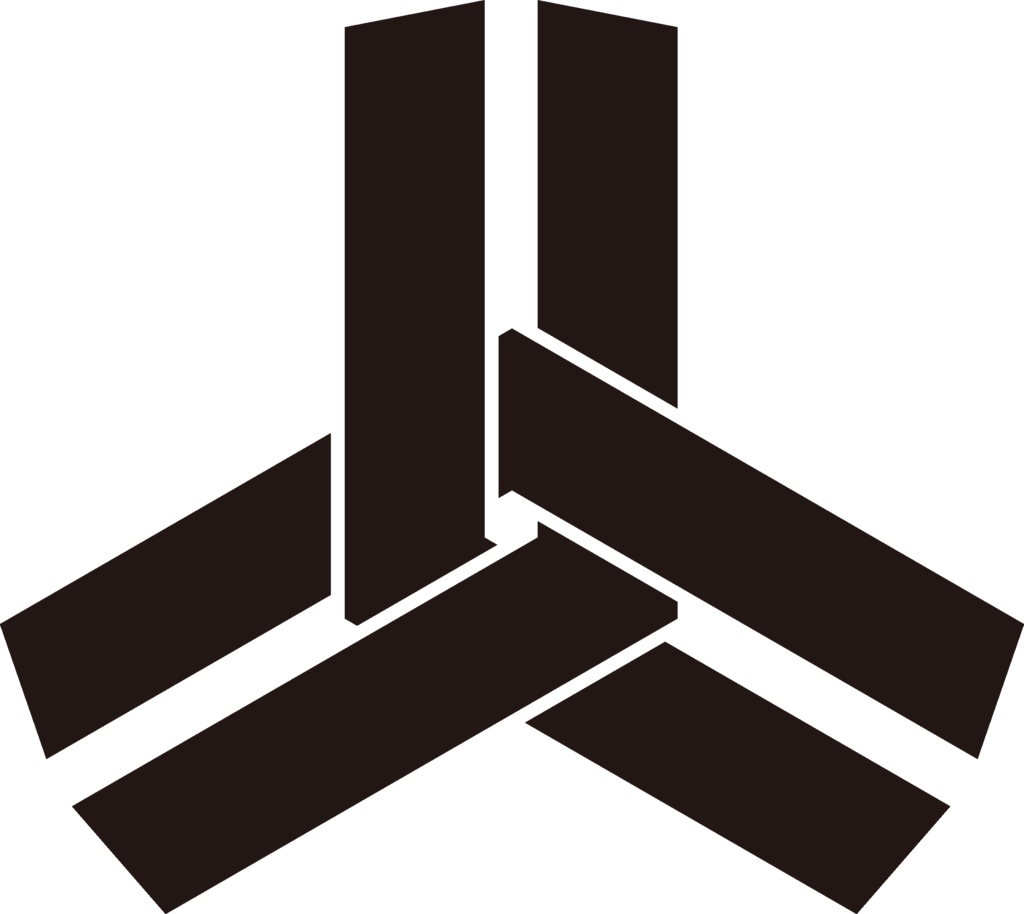 ダウンロード販売素材・家紋素材【廉価版】・山形【8種】(AI, PNG形式)