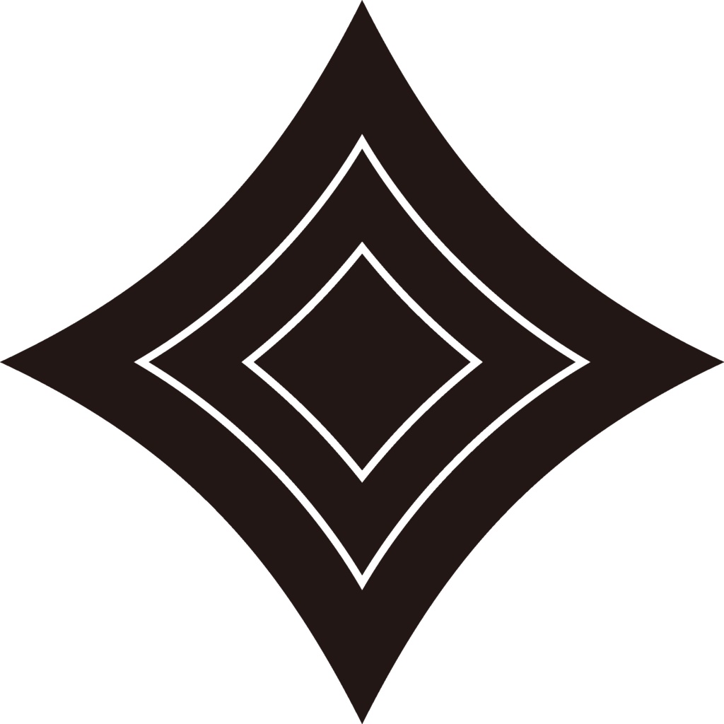 ダウンロード販売素材・家紋素材【廉価版】・結綿と糸巻【6種】(AI, PNG形式)