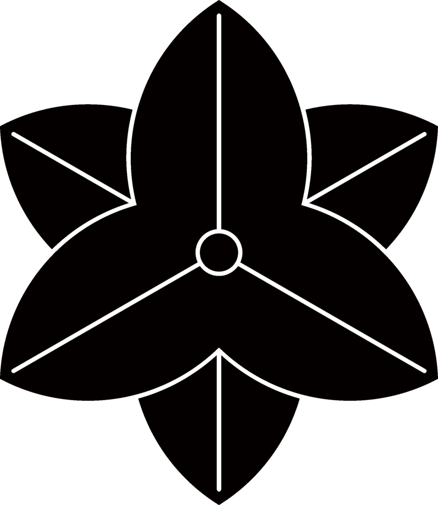 家紋素材【廉価版】・沢潟(おもだか)と杵(きね)【6種】