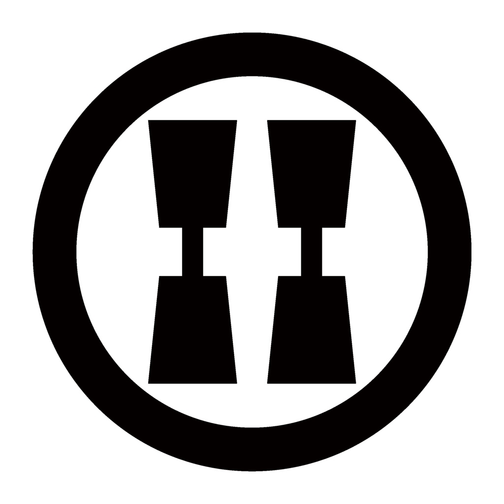 家紋素材【廉価版】・沢潟（おもだか）と杵（きね）【６種】