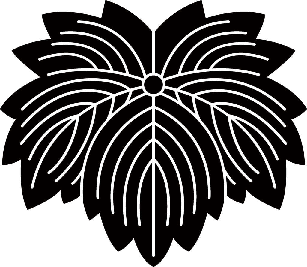 ダウンロード販売素材・家紋素材【廉価版】・蔦(つた)①【7種】(AI, PNG形式)