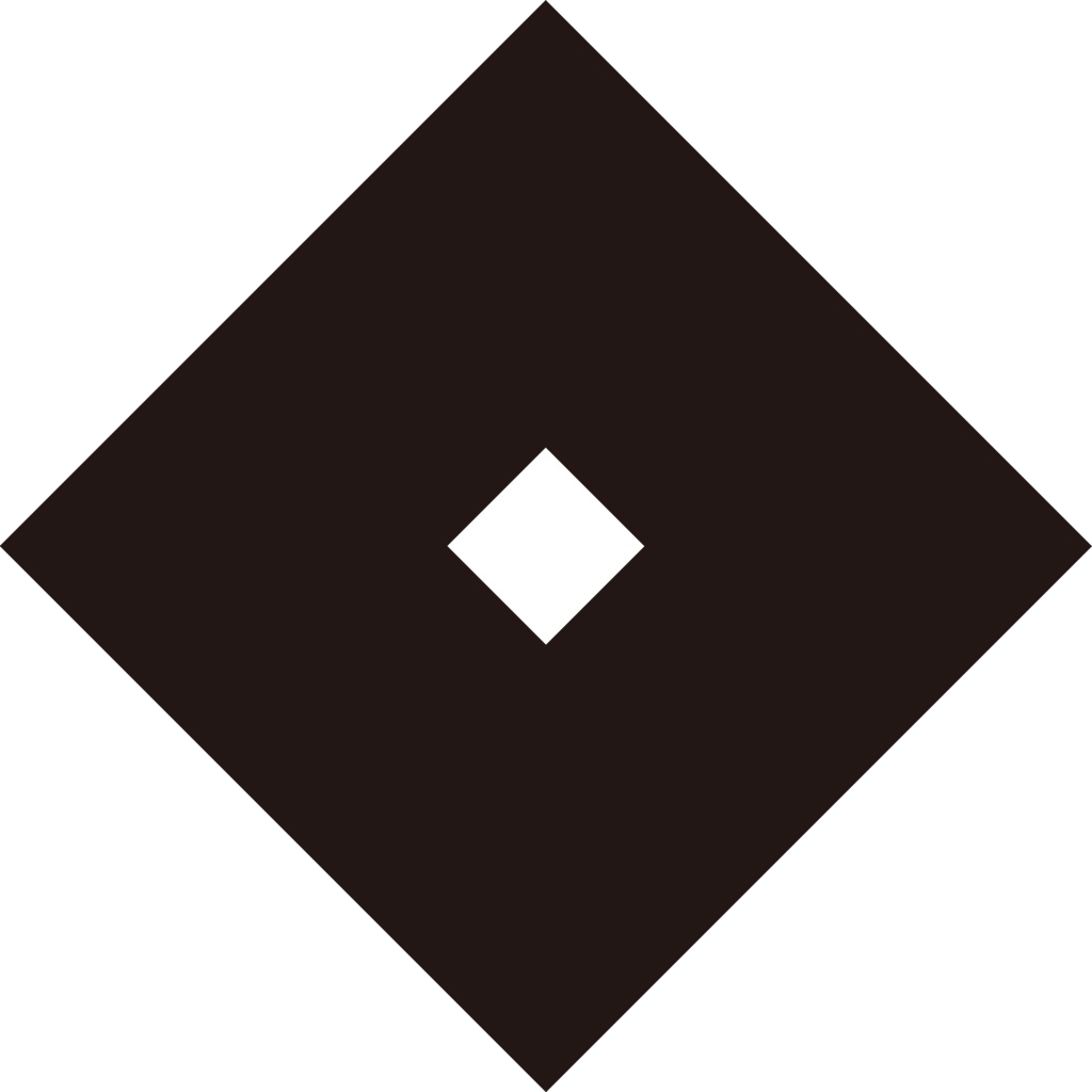 ダウンロード販売素材・家紋素材【廉価版】・鍬形と釘抜【6種】(AI, PNG形式)