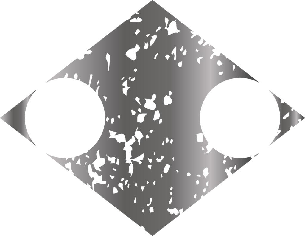 ダウンロード販売素材(AI, PNG形式)・メタリック家紋素材【廉価版】・分銅①【6種】