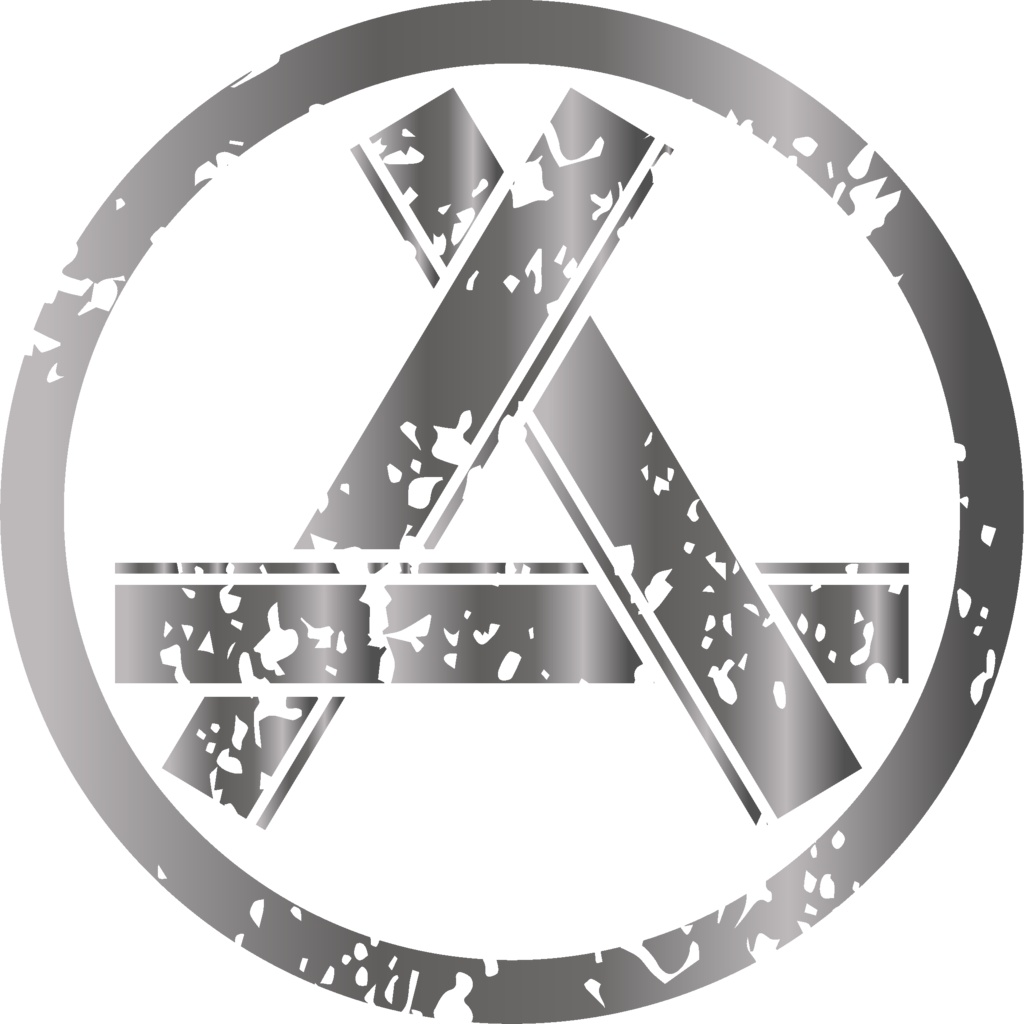 ダウンロード販売素材・メタリック家紋素材【廉価版】・木③【6種】(AI, PNG形式)