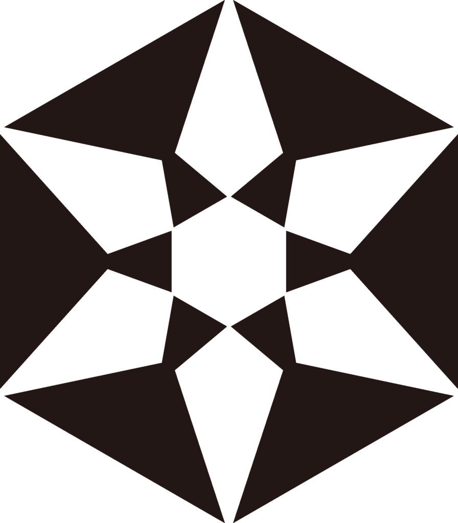 ダウンロード販売素材・家紋素材【廉価版】・立鼓【6種】(AI, PNG形式)