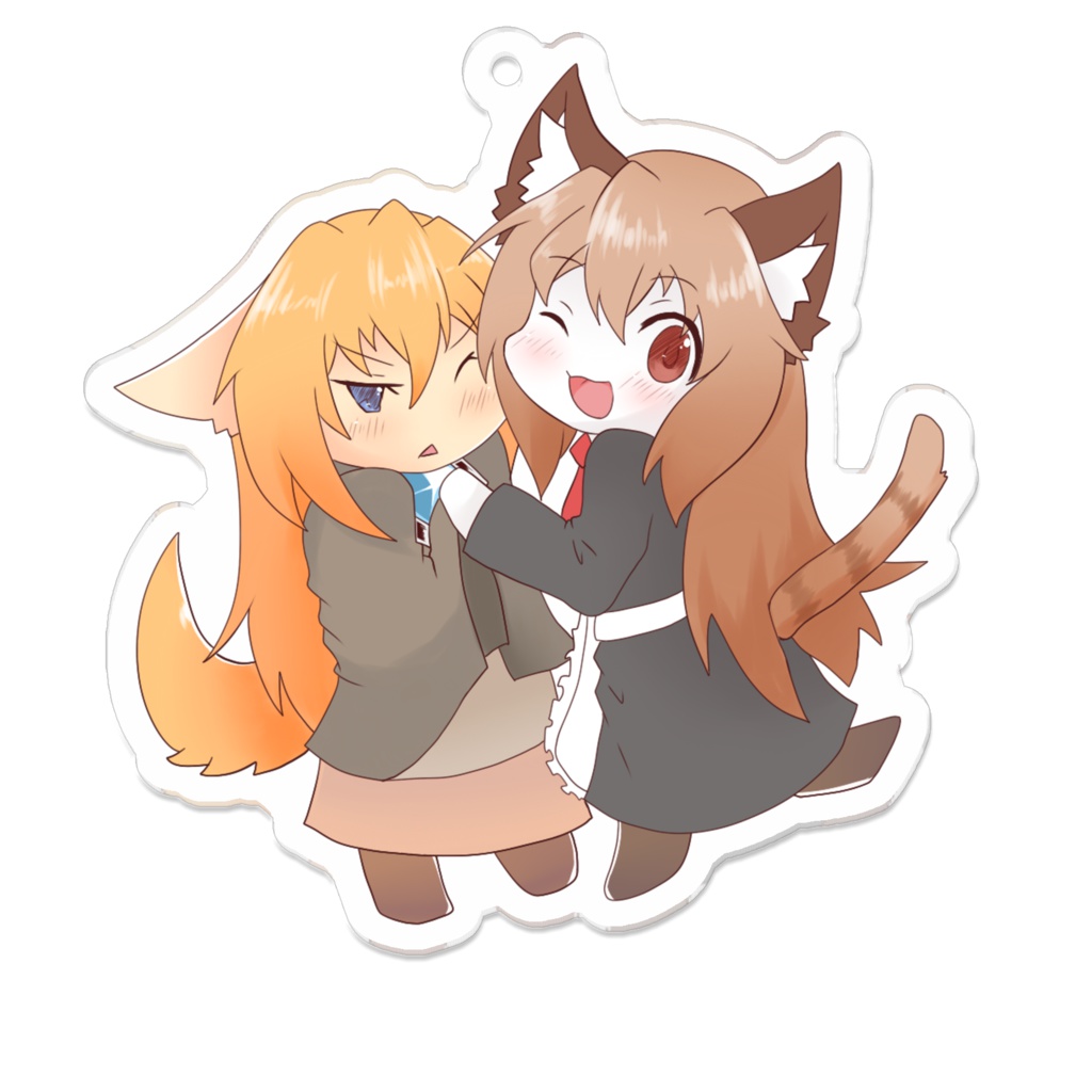 ルナ&ミリアアクリルキーホルダー