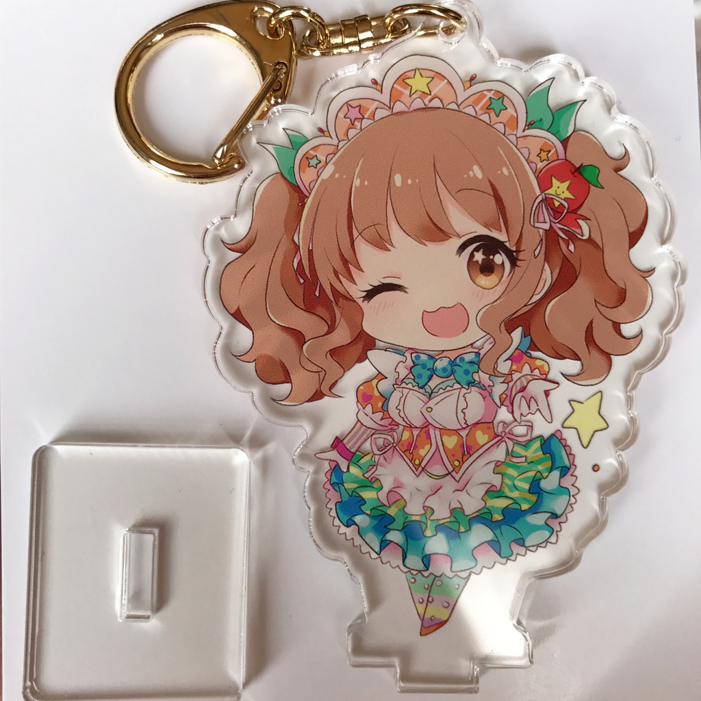 【きらり】アクリルキーホルダー（台座付き）