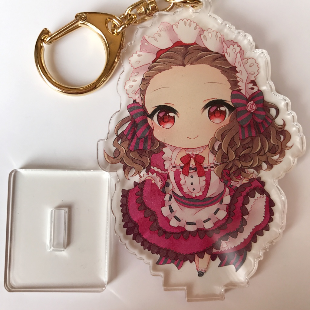 【裕美】アクリルキーホルダー（台座付き）