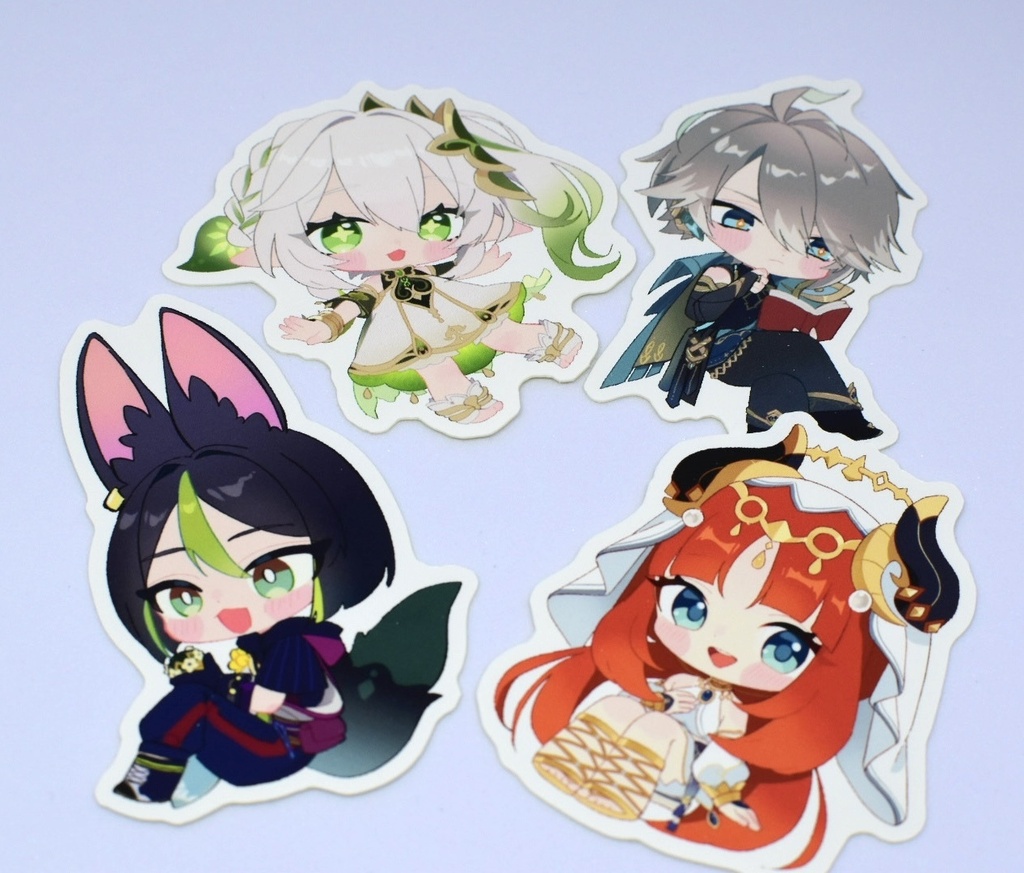 ミニキャラシールセット