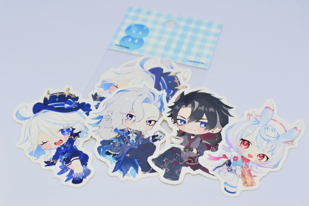 ミニキャラシールセット