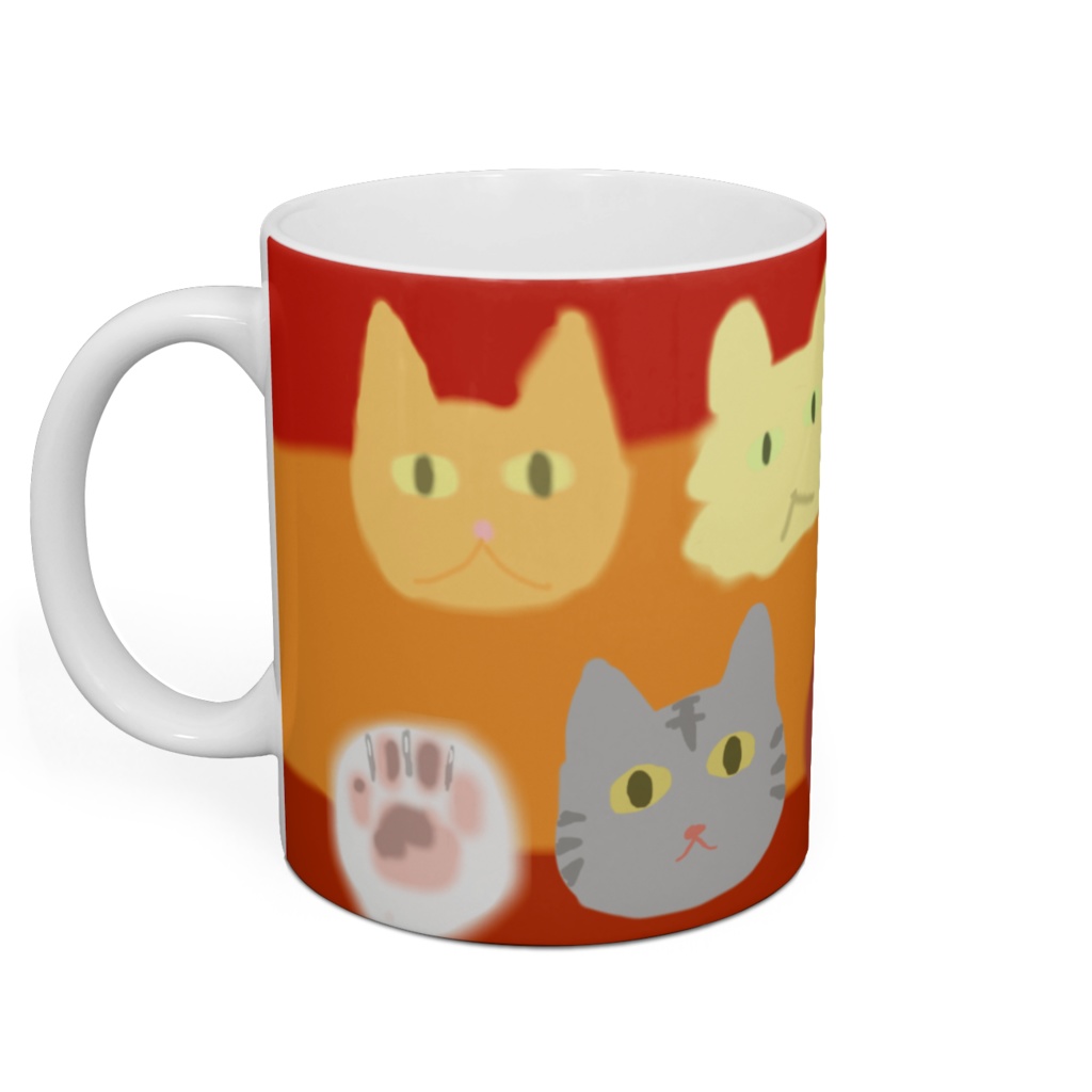 いろいろなねこマグカップ