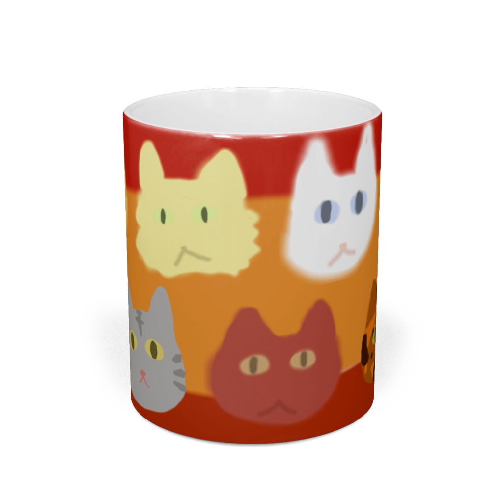 いろいろなねこマグカップ