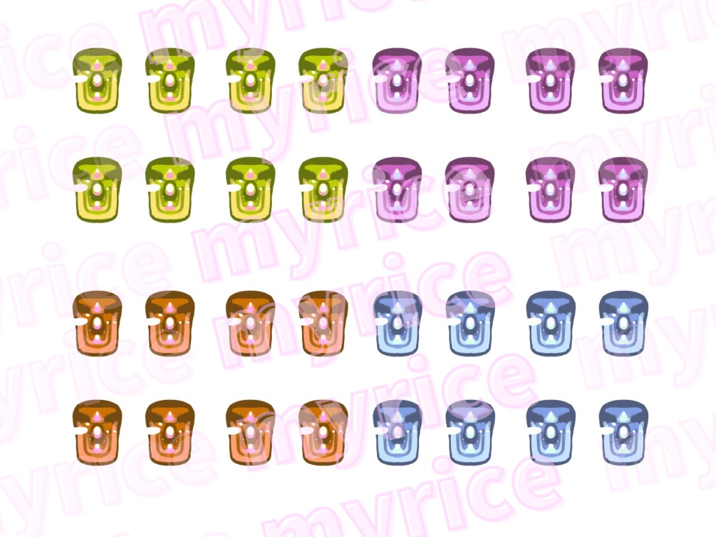 【ドール用】20mm L番サイズ 虹彩データ(無料配布)