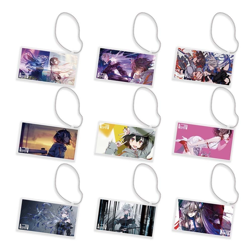 [ランダム]Cover illustlation Acrylic keychain