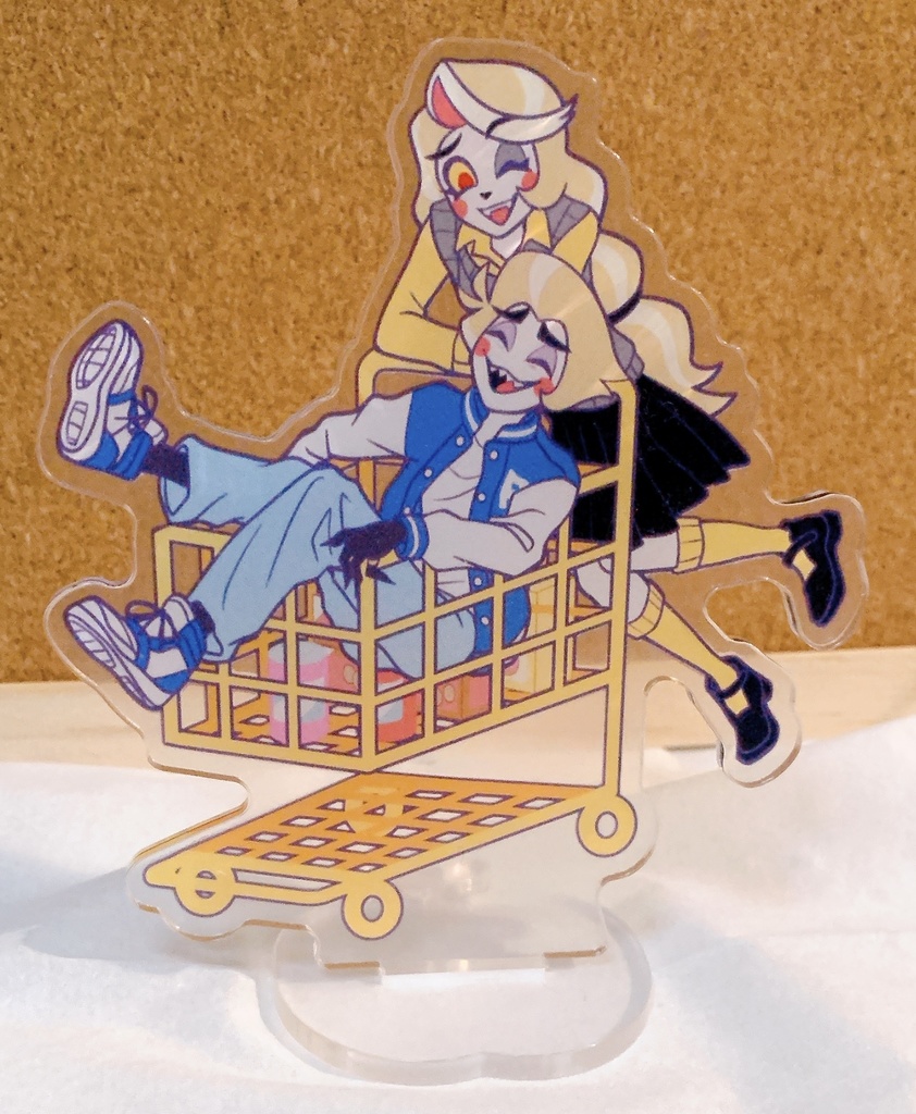 【アクリルスタンド】ショッピングカート(ルシファー&チャーリー)