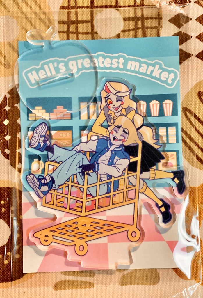 【アクリルスタンド】ショッピングカート(ルシファー&チャーリー)