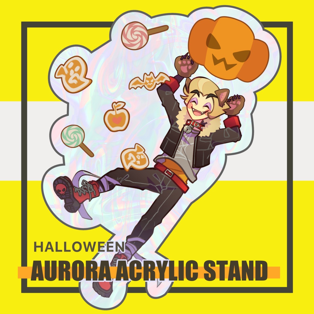 【オーロラアクリルスタンド】HALLOWEEN(ルシファー)