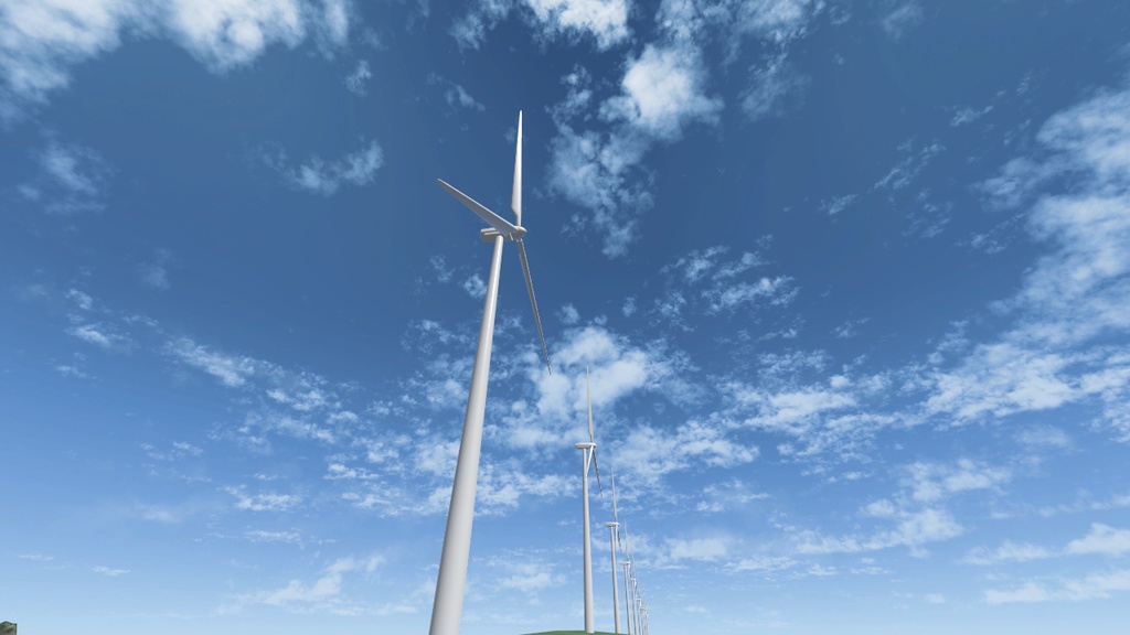 【VRC向け】風力発電の風車