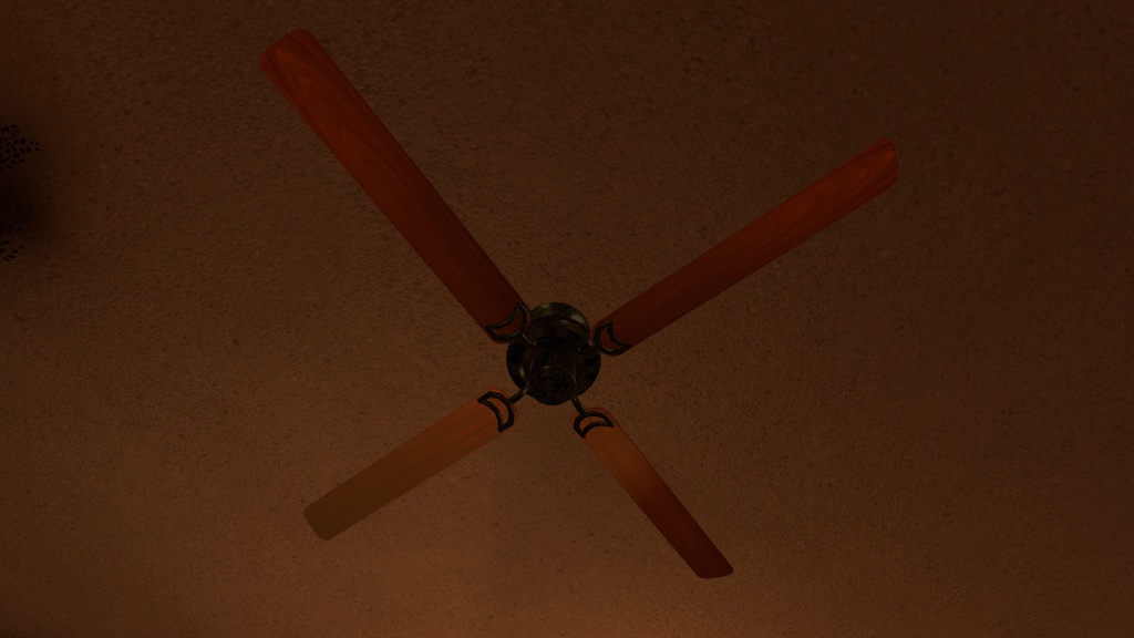 【VRC向け】シーリングファン