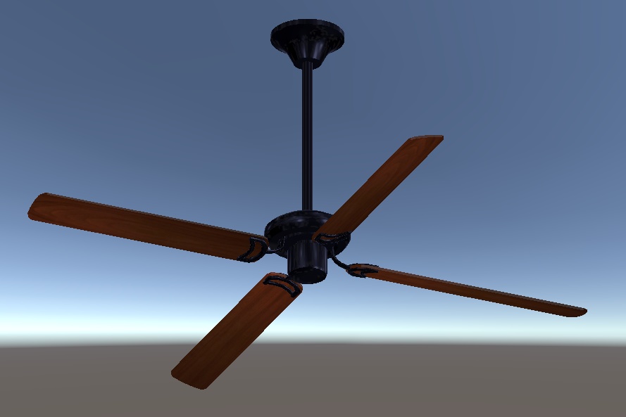 【VRC向け】シーリングファン