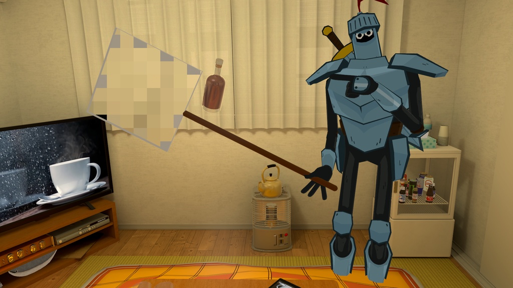 【無料】ドスケベ隠しモザイク棒ギミック