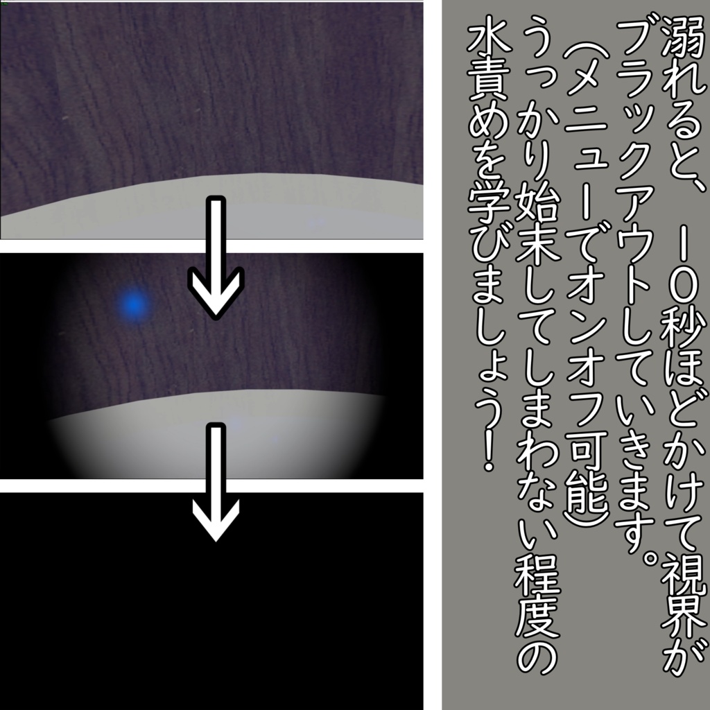 【拷問】逆さ吊り水責めギミック
