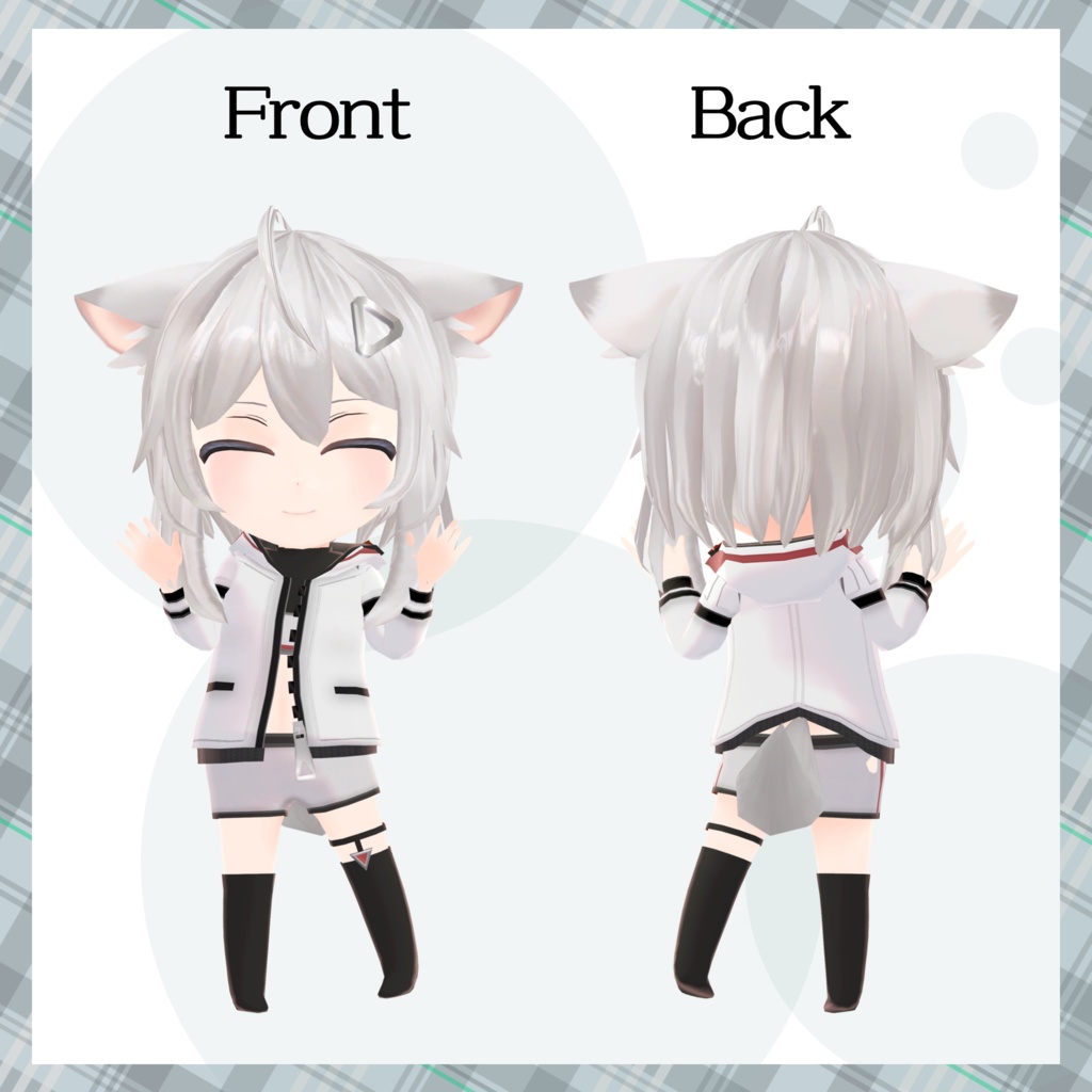 SDシィちゃん【二次創作3Dモデル】