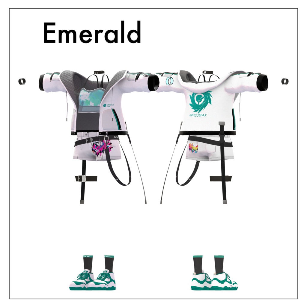 【11アバター対応】パーカー&ショートパンツコーデ