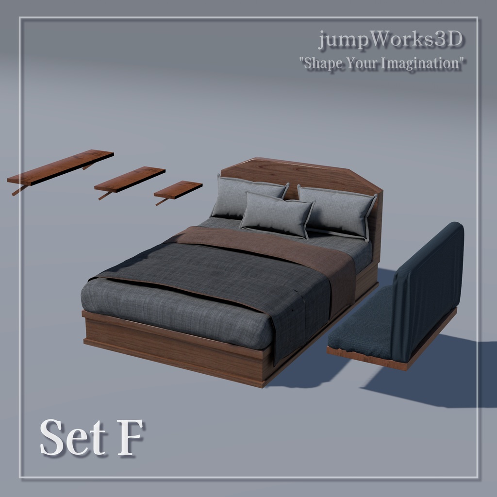 モダンなインテリア/家具 セット 【Modern Interior Furniture】